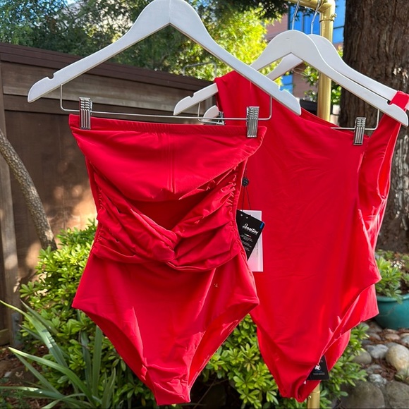 Series the Label INES SWIMSUIT - VERMILION - Picture 2 of 7